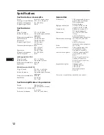 Предварительный просмотр 24 страницы Sony XR-C110 Operating Instructions Manual