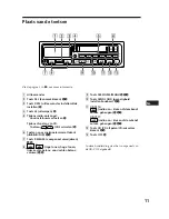 Предварительный просмотр 35 страницы Sony XR-C110 Operating Instructions Manual