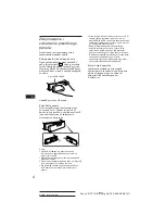 Предварительный просмотр 16 страницы Sony XR-C113 Operating Instructions Manual