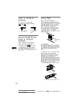 Предварительный просмотр 36 страницы Sony XR-C113 Operating Instructions Manual