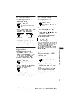 Предварительный просмотр 47 страницы Sony XR-C113 Operating Instructions Manual