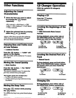 Предварительный просмотр 9 страницы Sony XR-C210 Operating Instructions Manual