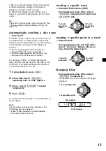 Предварительный просмотр 13 страницы Sony XR-C2200 Operating Instructions Manual