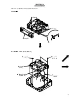 Предварительный просмотр 7 страницы Sony XR-C2200 Service Manual