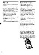 Preview for 24 page of Sony XR-C2300R Operating Instructions Manual