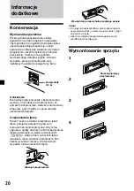 Preview for 42 page of Sony XR-C2300R Operating Instructions Manual