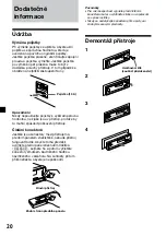 Preview for 64 page of Sony XR-C2300R Operating Instructions Manual