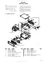 Предварительный просмотр 23 страницы Sony XR-C2600 Service Manual