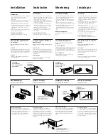 Preview for 2 page of Sony XR-C290RDS Installation