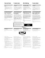 Preview for 3 page of Sony XR-C290RDS Installation