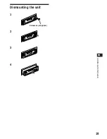 Предварительный просмотр 19 страницы Sony XR-C440RDS Operating Instructions Manual