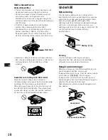 Предварительный просмотр 66 страницы Sony XR-C440RDS Operating Instructions Manual