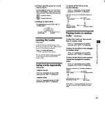 Предварительный просмотр 11 страницы Sony XR-C450 Operating Instructions Manual