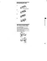 Предварительный просмотр 15 страницы Sony XR-C450 Operating Instructions Manual