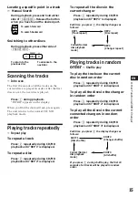 Предварительный просмотр 15 страницы Sony XR-C453RDS Operating Instructions Manual