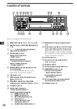 Предварительный просмотр 18 страницы Sony XR-C453RDS Operating Instructions Manual