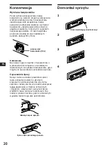 Предварительный просмотр 42 страницы Sony XR-C453RDS Operating Instructions Manual