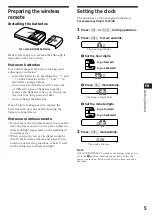 Предварительный просмотр 5 страницы Sony XR-C457 Operating Instructions Manual