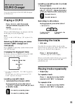 Предварительный просмотр 11 страницы Sony XR-C457 Operating Instructions Manual