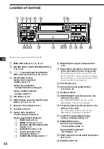 Предварительный просмотр 16 страницы Sony XR-C457 Operating Instructions Manual