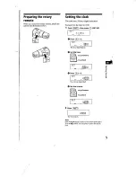 Предварительный просмотр 5 страницы Sony XR-C500 Primary Operating Instructions Manual