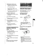 Предварительный просмотр 9 страницы Sony XR-C500 Primary Operating Instructions Manual