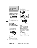 Предварительный просмотр 25 страницы Sony XR-C503 Operating Instructions Manual