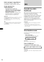 Preview for 50 page of Sony XR-C5080R Operating Instructions Manual