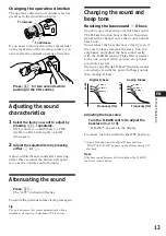 Предварительный просмотр 13 страницы Sony XR-C5100R Operating Instructions Manual