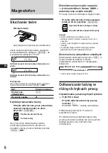 Предварительный просмотр 30 страницы Sony XR-C5100R Operating Instructions Manual