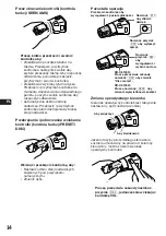 Предварительный просмотр 38 страницы Sony XR-C5100R Operating Instructions Manual