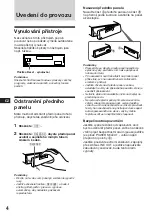 Предварительный просмотр 54 страницы Sony XR-C5100R Operating Instructions Manual