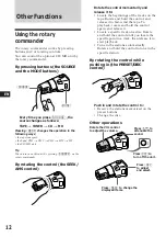 Preview for 12 page of Sony XR-C5109R Operating Instructions Manual