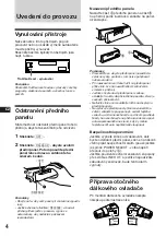 Preview for 50 page of Sony XR-C5109R Operating Instructions Manual