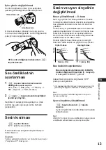 Preview for 105 page of Sony XR-C5109R Operating Instructions Manual