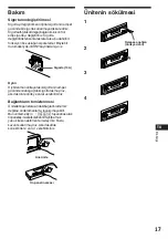 Preview for 109 page of Sony XR-C5109R Operating Instructions Manual