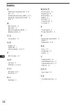 Preview for 114 page of Sony XR-C5109R Operating Instructions Manual