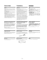 Предварительный просмотр 6 страницы Sony XR-C5200 Service Manual