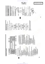 Preview for 3 page of Sony XR-C540RDS Service Manual