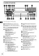 Preview for 16 page of Sony XR-C6100 Operating Instructions Manual