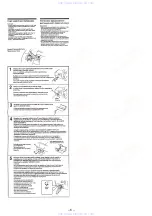 Предварительный просмотр 6 страницы Sony XR-C6103SP Service Manual