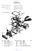 Предварительный просмотр 28 страницы Sony XR-C6103SP Service Manual