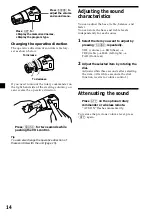 Preview for 14 page of Sony XR-C6120 Operating Instructions Manual