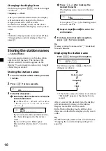 Предварительный просмотр 10 страницы Sony XR-C6200 Operating Instructions Manual