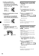 Предварительный просмотр 16 страницы Sony XR-C6200 Operating Instructions Manual