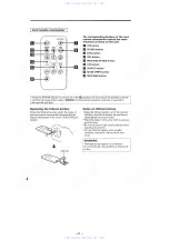 Предварительный просмотр 4 страницы Sony XR-C6200 Service Manual