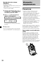 Preview for 48 page of Sony XR-C6220R Operating Instructions Manual