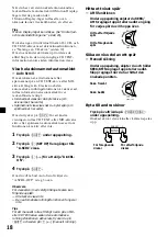 Preview for 70 page of Sony XR-C6220R Operating Instructions Manual