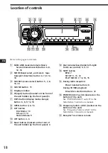 Предварительный просмотр 18 страницы Sony XR-C7200 - Fm/am Cassette Car Stereo Operating Instructions Manual