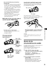 Предварительный просмотр 33 страницы Sony XR-C7200 - Fm/am Cassette Car Stereo Operating Instructions Manual